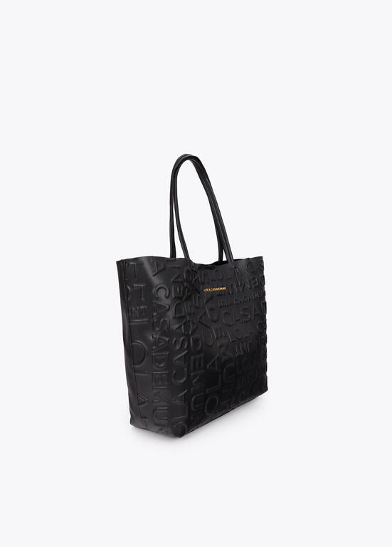 Bolso Lola Casademunt Shopper NEGRO