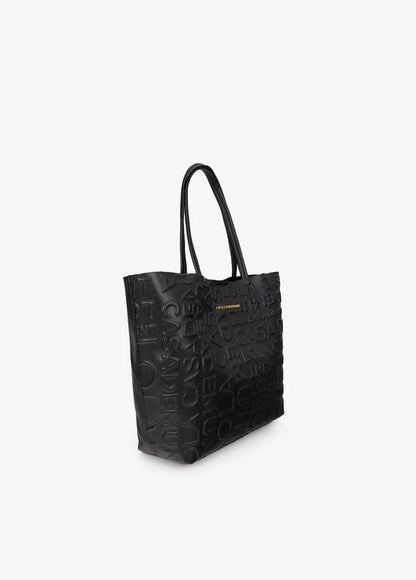 Bolso Lola Casademunt Shopper NEGRO