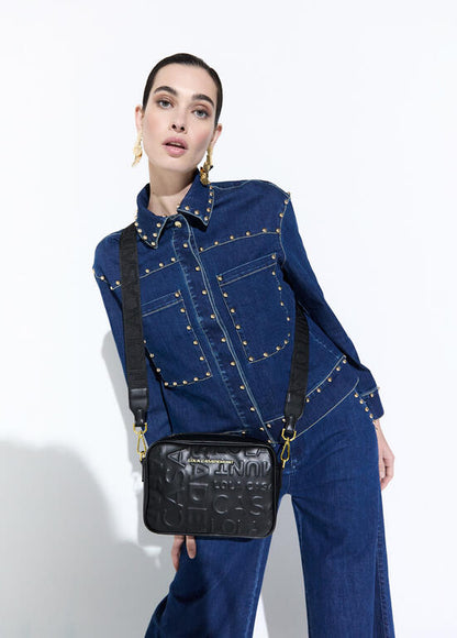 Bolso Lola Casademunt Bandolera básica NEGRO