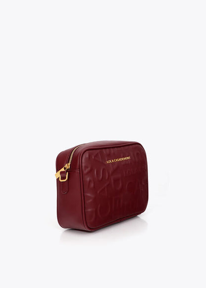 Bolso Lola Casademunt Bandolera básica BURDEOS