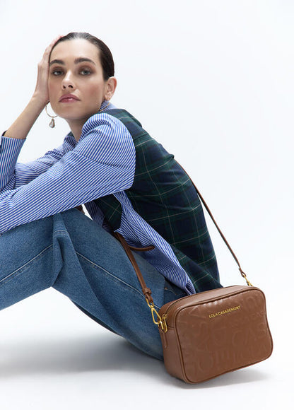 Bolso Lola Casademunt Bandolera básica MARRÓN