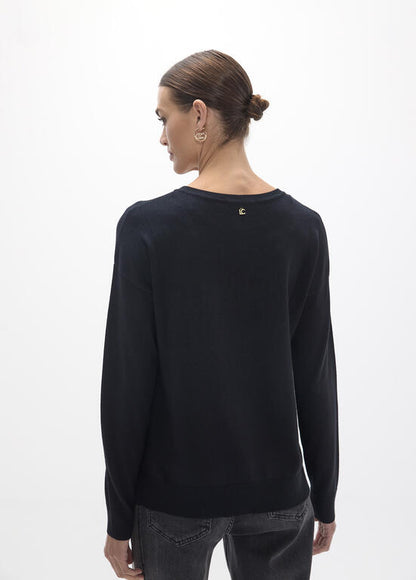 Jersey Lola Casademunt rosco embossed NEGRO