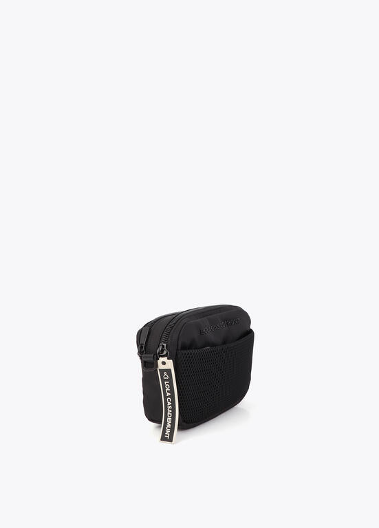 Bolso Lola Casademunt Bandolera nylon negra