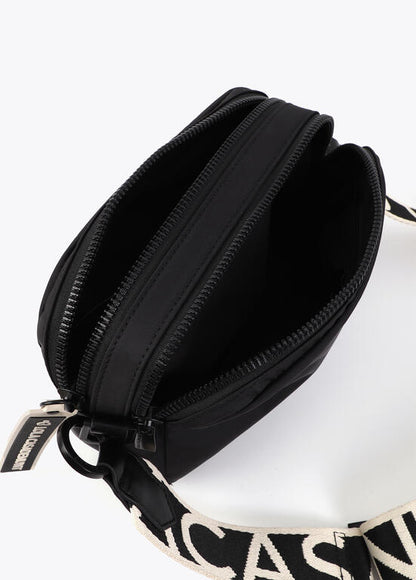 Bolso Lola Casademunt Bandolera nylon negra