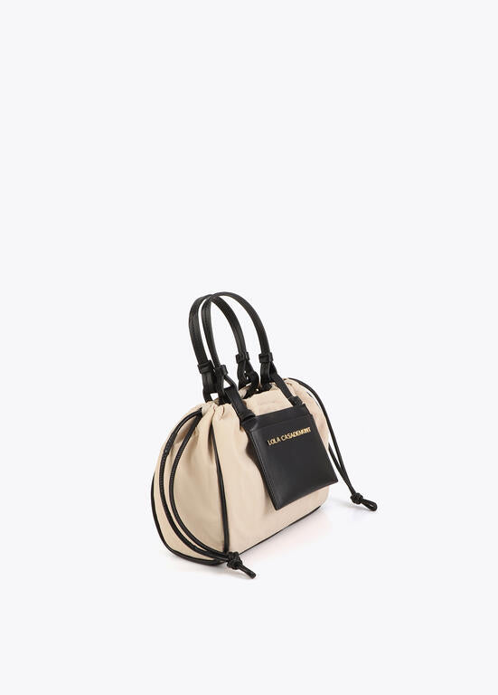 Bolso Lola Casademunt Mini Shopper combinado nylon