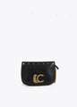 Bolso Lola Casademunt Bandolera LC animal tachas NEGRO