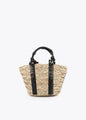 Bolso Lola Casademunt Mini capazo detalle asa logo troquelado