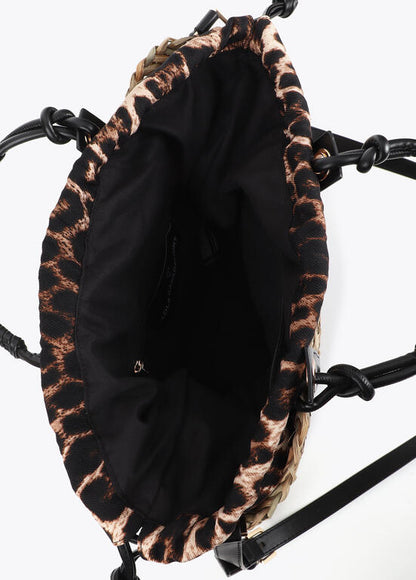 Bolso Lola Casademunt Mini capazo detalle asa logo troquelado