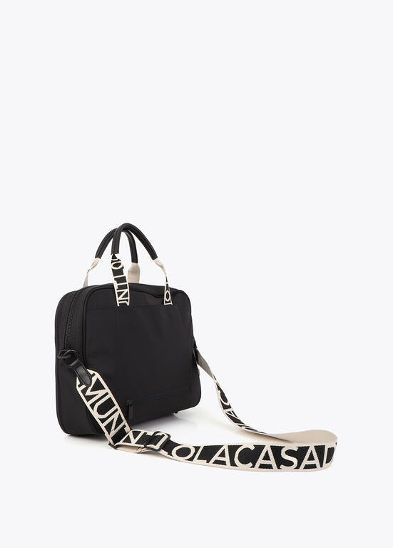 Maletín Lola Casademunt nylon NEGRO