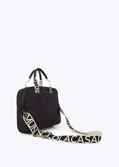 Maletín Lola Casademunt nylon NEGRO