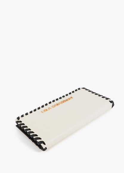 Cartera Lola Casademunt acabado contraste Crudo-Negro