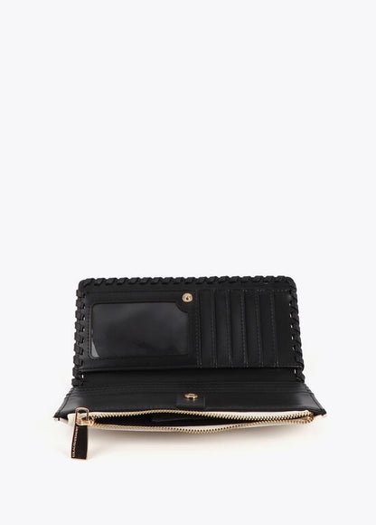 Cartera Lola Casademunt acabado contraste Crudo-Negro